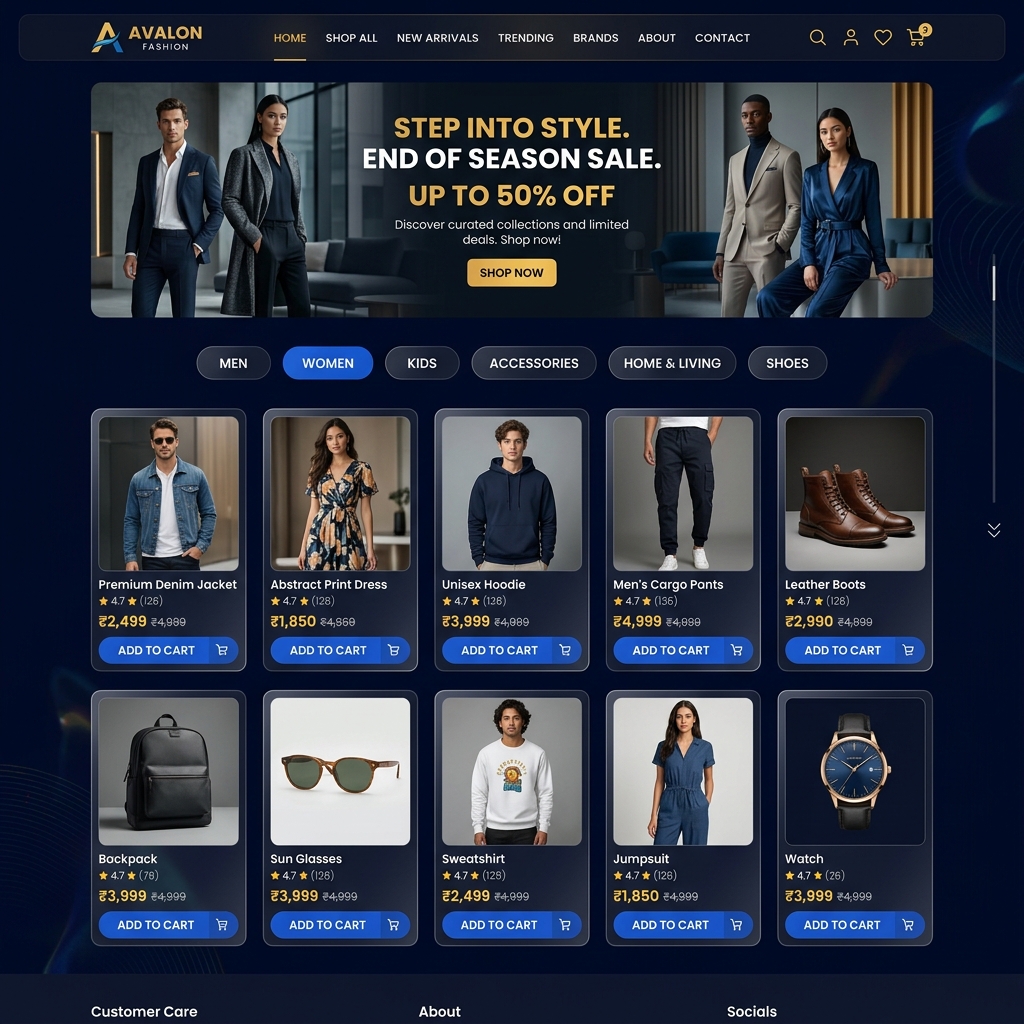 E-Commerce Demo Preview